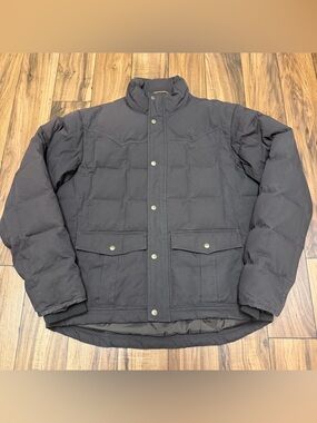 Miller Ranch By Cinch Down Puffer Jacket Western Mens Medium DWJ2008003